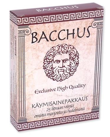 Bacchus Exclusive käymisainepakkaus