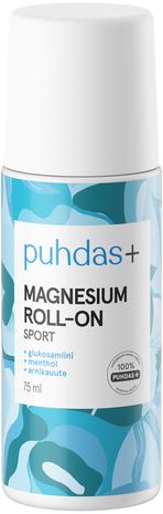 Puhdas+ Magnesium Roll-On Sport, 75 ml