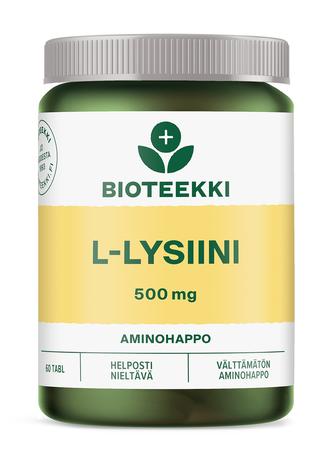 Bioteekki L-Lysiini 60 tabl. ravintolisä