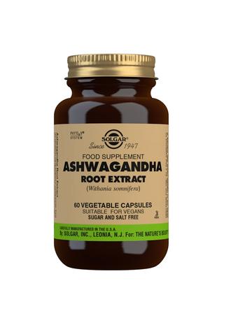 Solgar Ashwagandha 60 kaps. ravintolisä