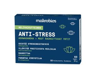 Makrobios Anti-Stress, ravintolisä 60 tabl.