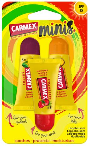 Carmex Lip Balm Minis SPF15 1 set