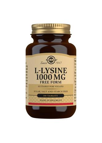 Solgar L-Lysiini 1000 mg 100 tabl. ravintolisä