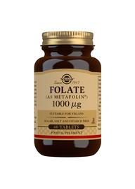 Solgar Folaatti (Metafolin®) 1000 µg 60 tabl, ravintolisä