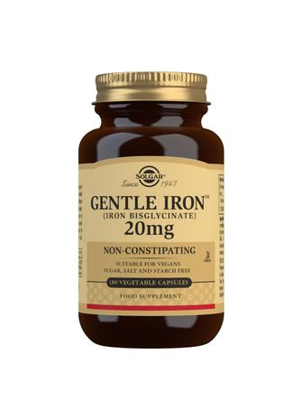 Solgar Gentle Iron 20 mg 180 kaps, ravintolisä – kuva 2/2