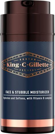 King C. Gillette Face & Stubble Moisturizer 100 ml