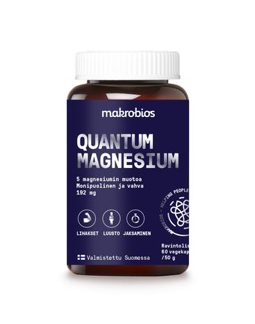 Makrobios Quantum Magnesium, 60 vegekaps.