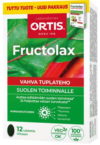Fructolax Vahva Tuplateho Tabletti 12 kpl ravintolisä