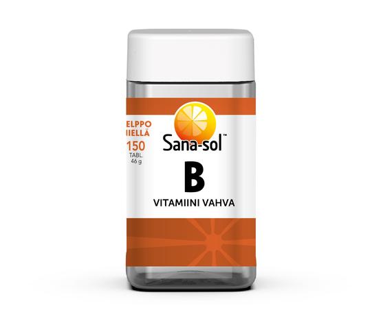 Sana-Sol Vahva B-vitamiini, 150 tabl.
