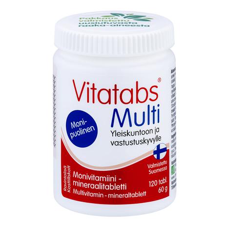 Vitatabs Multi 120 tabl. ravintolisä