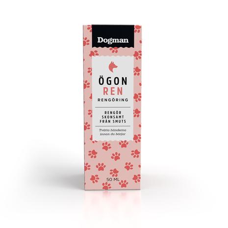 Dogman 50 ml silmäpuhdiste koirille