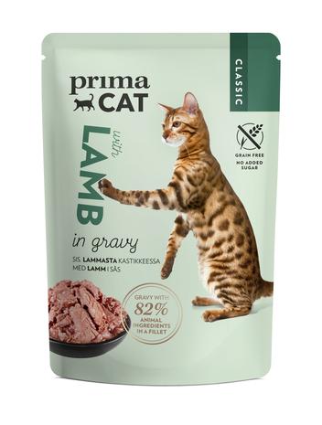 PrimaCat Classics Kissanruoka 85 g lammasta kastikkeessa