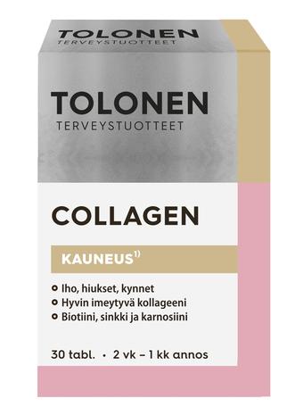 Tri Tolonen Collagen 30 tabl. ravintolisä