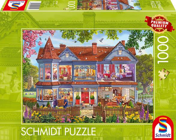 Schmidt House in Springtime 1000p palapeli