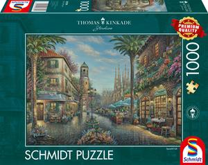 Schmidt Thomas Kinkade: Spanish Cafä© 1000p palapeli