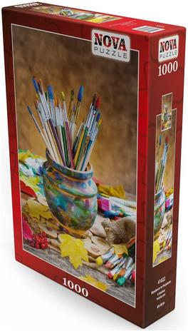 Nova Puzzle My Paints and Brushes 1000p palapeli