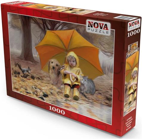 Nova Puzzle Under the Umbrella 1000p palapeli
