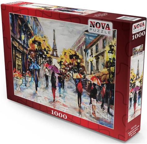 Nova Puzzle Eiffel Streets 1000p palapeli