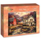 Grafika Chuck Pinson - Relaxing on the Farm 1500p palapeli