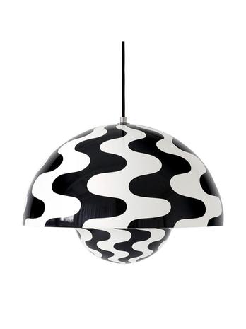 &Tradition Flowerpot hissivalaisin, VP7 Black-white pattern