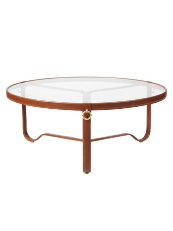 Gubi Adnet sohvapöytä Ø 100 cm Tan
