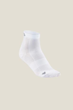 CRAFT - Cool Mid 2-Pack Sock - Sukat - | White | Koko: 34/36