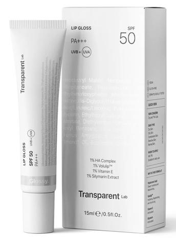NICHE BEAUTY LAB Lipgloss Spf Glossy Transparent