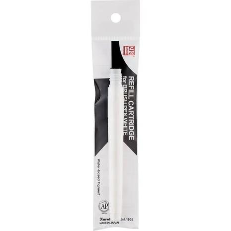 Zig Brush Pen refill White