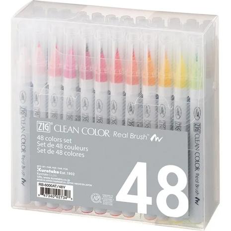 ZIG Clean Color Real Brush 48-set