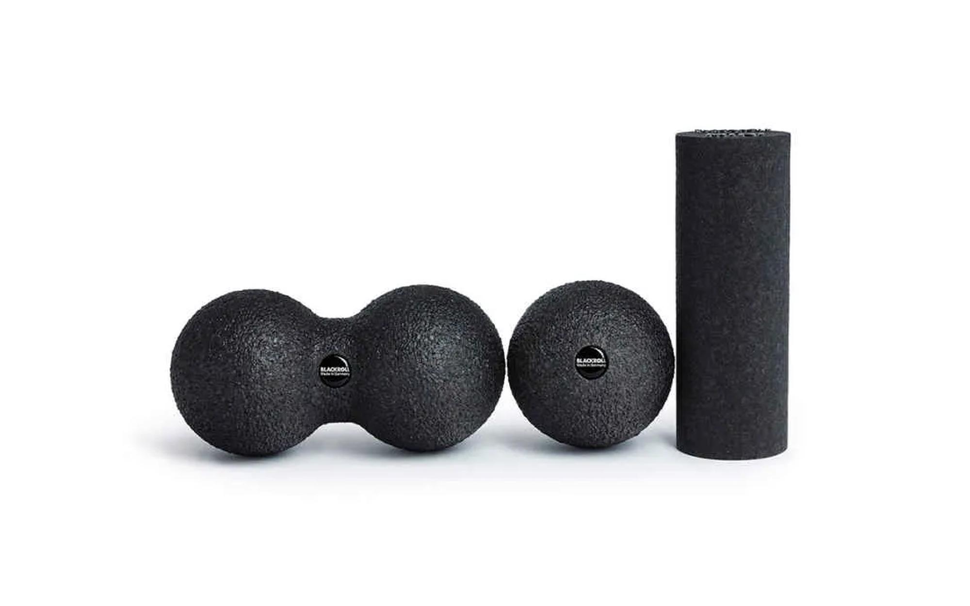 BLACKROLL Blackbox Mini -hierontarullasetti, 3 kpl, musta