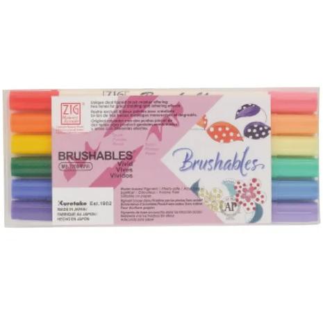 ZIG Brushables MS-7700 6-set VIVID – kuva 2/2