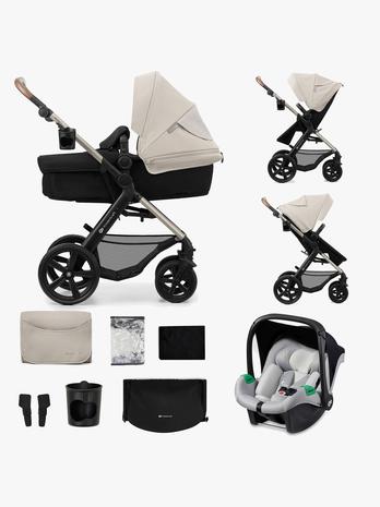 Kinderkraft MOOV 2 3-in-1 Yhdistelmävaunut, Moonlight Grey