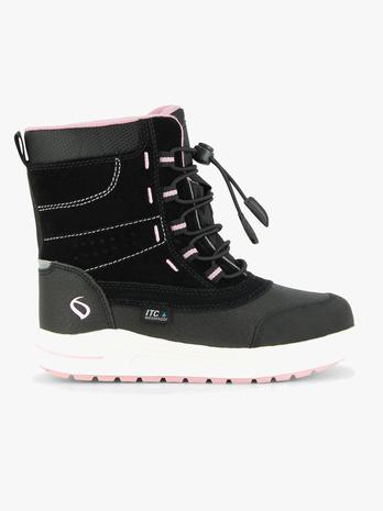 Leaf Jaren Vinterkängor, Black/Pink, 29