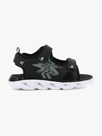 Leaf Filipstad Vilkkuvat Sandaalit, Musta, 31