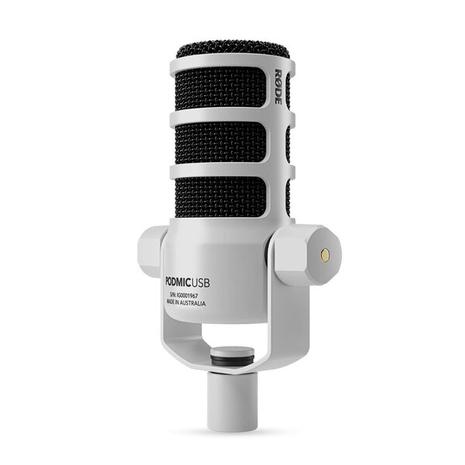 Røde PodMicUSB USB-C plus XLR - valkoinen
