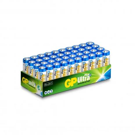 GP Batteries â€“ Ultra Plus Alkaline AA 40 Pack (S) (151381)
