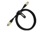 OtterBox Premium Cable USB C-C 3.2 Gen1 1.8M - black