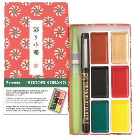 Kuretake IRODORI KOBAKO Red – kuva 2/2