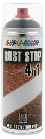 Dupli-Color Rust Stop Spraymaali, musta, 400 ml – kuva 5/8