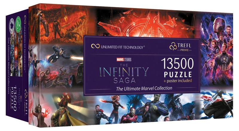 Trefl Prime Puzzle Marvel Heroes 13500p palapeli