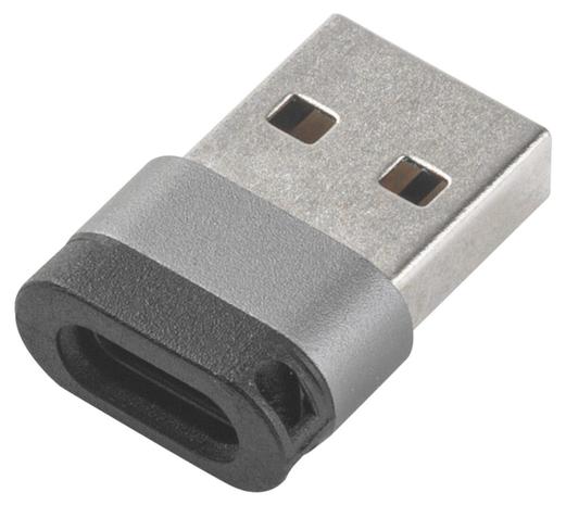 Exibel USB-A - USB-C Sovitin, 480 Mbps