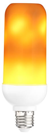 Liekkilamppu LED E27 painovoimasensori
