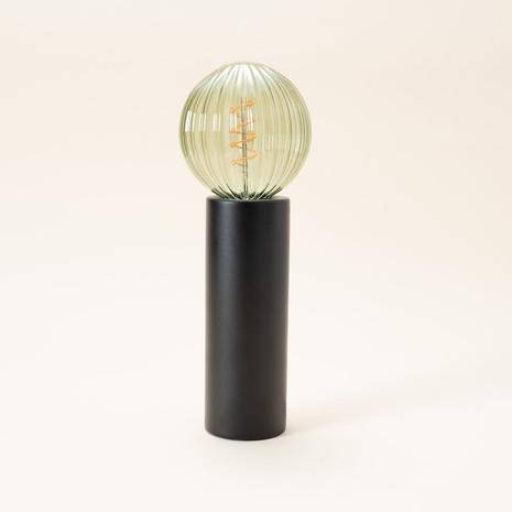 Northlight Deco Pöytävalaisin musta metalli, E27