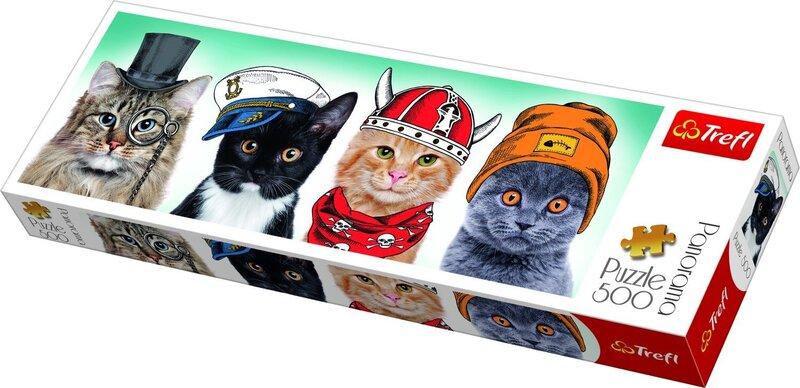Trefl Puzzle - Panorama - Fluffy team (500 pieces) Lattia