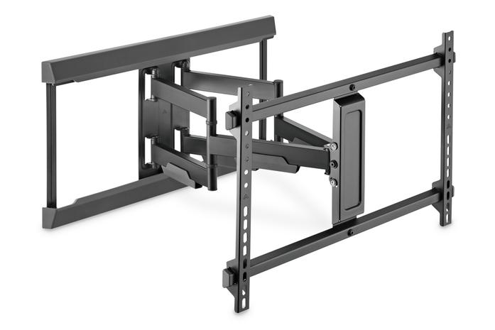 DIGITUS DA-90454 mounting kit - full-motion - for curved / flat panel - matte black