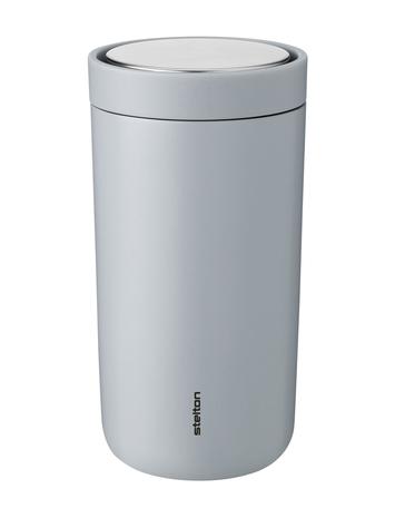 Stelton To-Go Click Cup Home Tableware Cups & Mugs Thermal Cups Grey Stelton