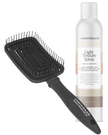 Waterclouds Light Texture Spray + Black Brush 24 Vent Flex
