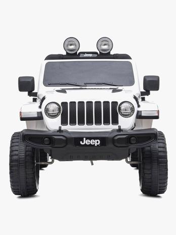 Jeep Wrangler Rubicon 12V -sähköauto, valkoinen
