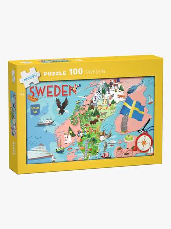 Sweden, Palapeli, 100 palaa, Egmont Kärnan