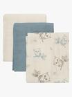 Pippi Musliiniliinat 3-pack, Metal Mint